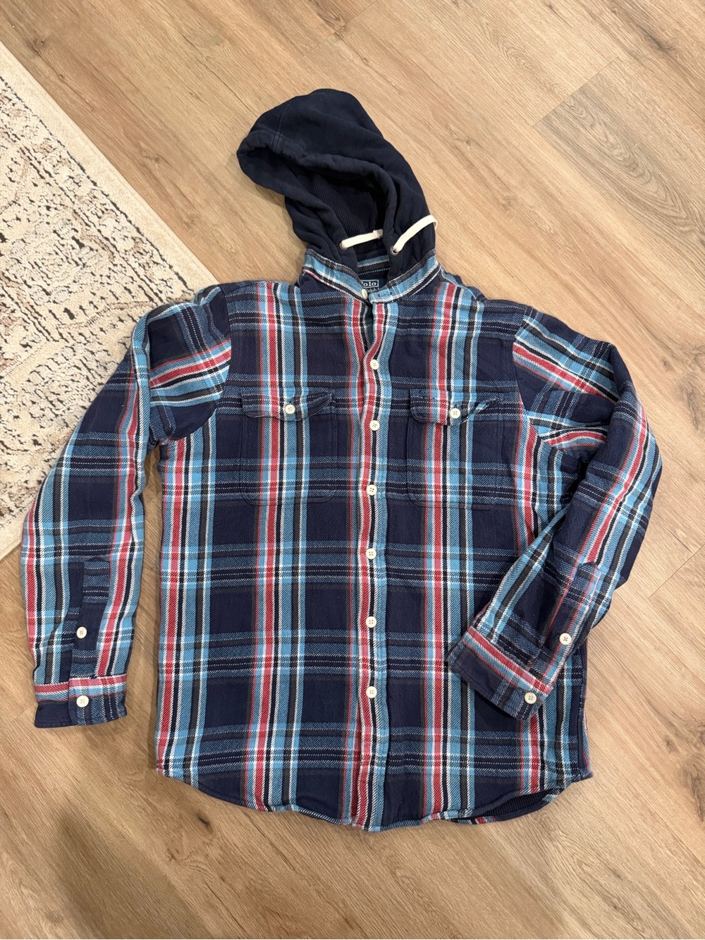 Vintage Polo fleece flannel jacket